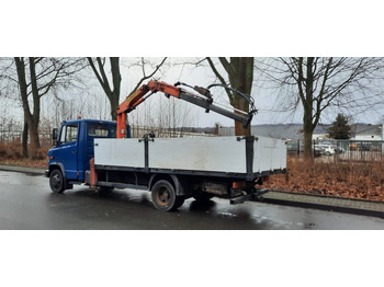 Bortu kravas automašīna/ Platforma, Kravas auto ar manipulatoru Mercedes-Benz 814 Pritsche mit Kran+Greifer: foto 2