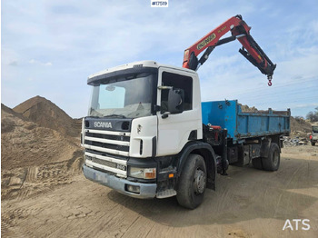 Kravas auto ar manipulatoru SCANIA 94