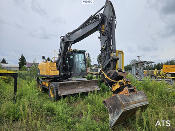 Riteņu ekskavators VOLVO EW160C