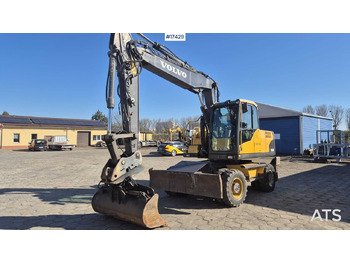 Riteņu ekskavators VOLVO EW160C