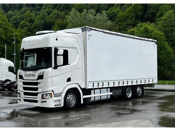 Kravas automašīna ar tentu SCANIA R 410