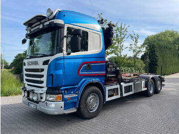 Konteineru vedējs/ Kravas automašīna ar noņemamā virsbūve SCANIA R 480