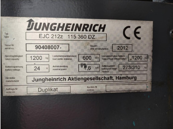 Krautņotājs Jungheinrich EJC 212 Z: foto 5