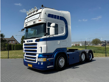 Vilcējs Scania R 500 A 6X2/4 STEERING PUSHER, MANUEL, RETARDER, LEATHER, TOP.: foto 3