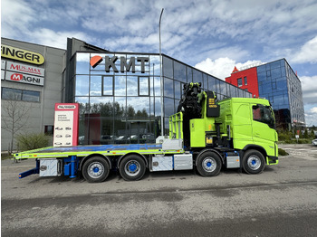 Jaunā Kravas auto ar manipulatoru Volvo FH 500 with Palfinger PK 92002-SH crane: foto 2