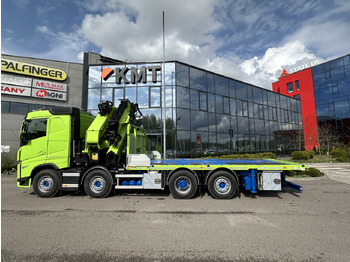 Jaunā Kravas auto ar manipulatoru Volvo FH 500 with Palfinger PK 92002-SH crane: foto 4