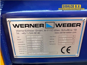 Jaunā Lift dumper Werner & Weber MPC 10 met kiep systeem portaalarm opname: foto 3