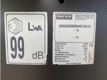 Gaisa kompresors Kaeser M123 Kompressor Sigma Pilob 2,2: foto 3 Gaisa kompresors Kaeser M123 Kompressor Sigma Pilob 2,2: foto 3