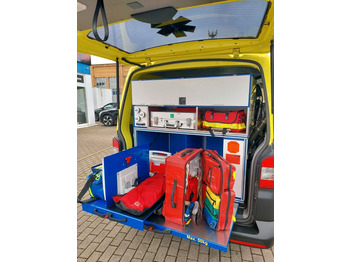 Ātrās palīdzības mašīna Volkswagen T5 Transporter DSG Kombi lang 4Motion NotarztNEF: foto 4