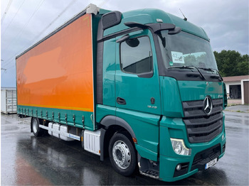 Kravas automašīna ar tentu MERCEDES-BENZ Actros 1845