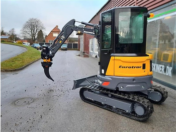 Mini-ekskavators Eurotrac HE26-ER FABRIKSNY KAMPAGNE PRIS: foto 2