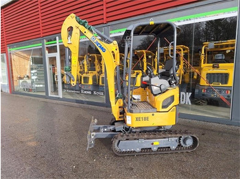 Mini-ekskavators XCMG XE18E