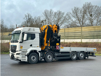 Kravas auto ar manipulatoru MAN TGS 35.520 8X2 Hiab EFFER 955-8s +Jib 6s: foto 4