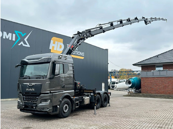 Kravas auto ar manipulatoru MAN TGX 26.580 6x4 Kran Hiab 302-6 + Jib-4: foto 2