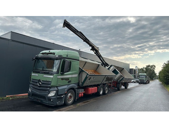 Mercedes-Benz 2545 6x2 Euro6 2-Seiten-Kipper ATLAS 145 KRAN  līzingu Mercedes-Benz 2545 6x2 Euro6 2-Seiten-Kipper ATLAS 145 KRAN: foto 1