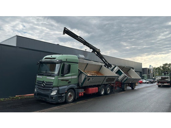 Mercedes-Benz 2545 6x2 Euro6 2-Seiten-Kipper ATLAS 145 KRAN  līzingu Mercedes-Benz 2545 6x2 Euro6 2-Seiten-Kipper ATLAS 145 KRAN: foto 2