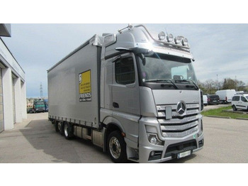 Kravas automašīna ar tentu Mercedes-Benz Actros 5 2545LL inkl. Anhänger  Voll. 115qm,: foto 3