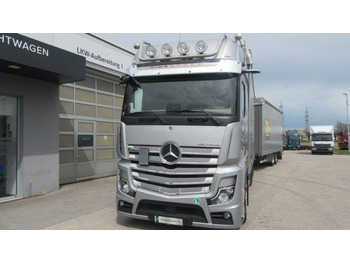 Kravas automašīna ar tentu Mercedes-Benz Actros 5 2545LL inkl. Anhänger  Voll. 115qm,: foto 2