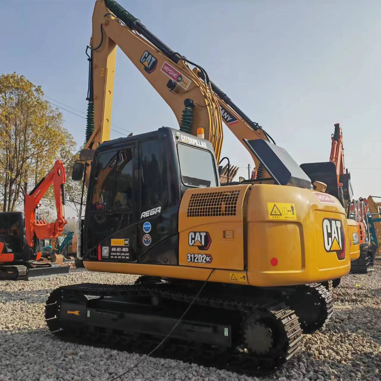Kāpurķēžu ekskavators CATERPILLAR 312D2