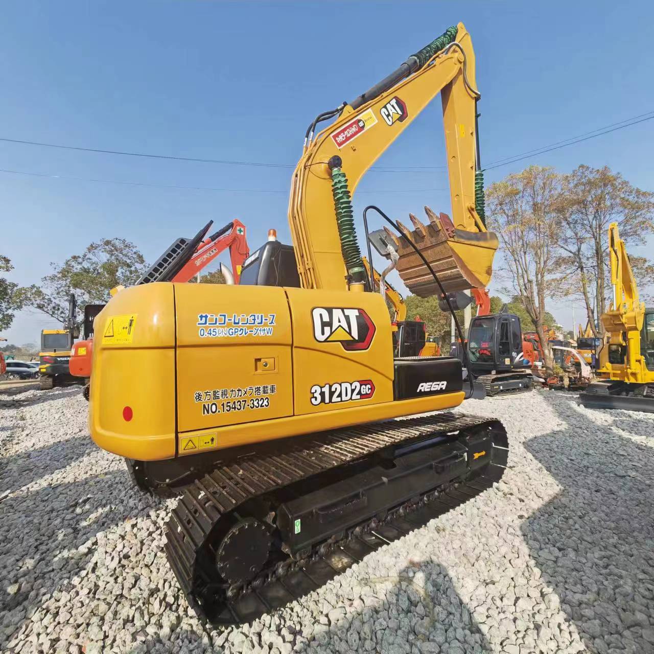 Kāpurķēžu ekskavators CATERPILLAR 312D2: foto 4