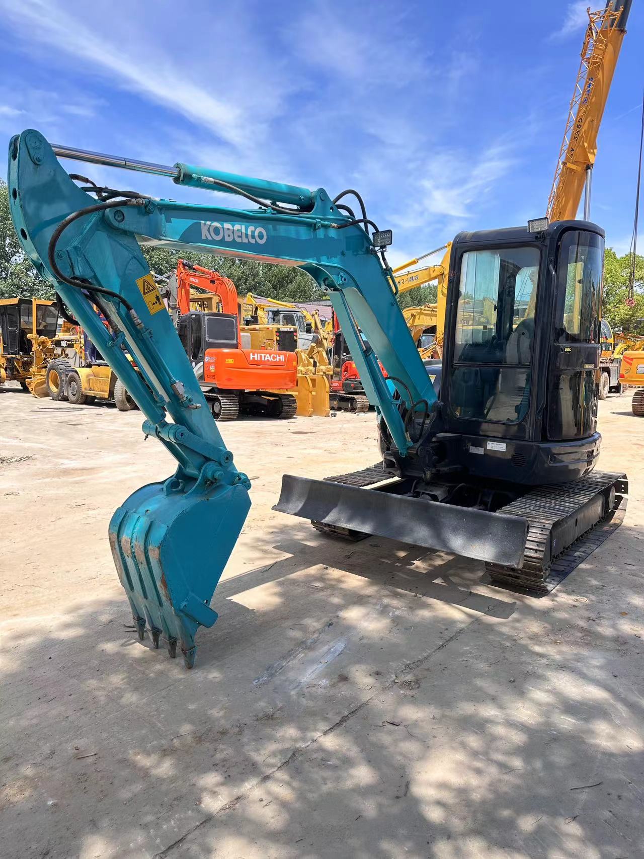 Mini-ekskavators KOBELCO