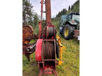 Meža tehnika 1986 Igland three-point mounted cable car winch: foto 2 Meža tehnika 1986 Igland three-point mounted cable car winch: foto 2