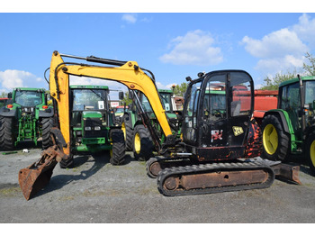 Kāpurķēžu ekskavators JCB