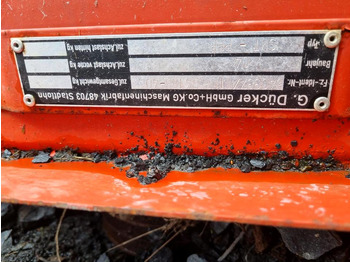Pļaujmašīna-smalcinātājs/ Mulčētājs Dücker SMT PFP Wildkrautbürste Randstreifenmäher Randstreifenmähgerät Böschungsmulcher Mähausleger Wildkrautbesen: foto 5