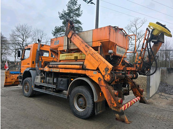 Sniega novākšanas tehnika Mercedes-Benz Atego 1828 AK Absetzkipper Meiller Schmidt Schneepflug Küpper-Weisser Salzstreuer Allrad: foto 2