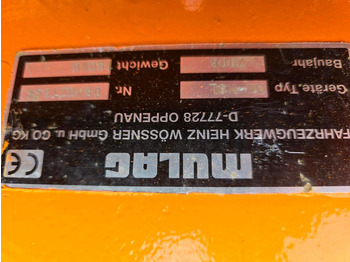 Pļaujmašīna-smalcinātājs Mulag Mulchkopf MK-MSL Mähkorb Leitplankenmäher Mähausleger Böschungsmäher Böschungsmulcher Dücker Unimog 405 U300 400 500 427 423 530: foto 5