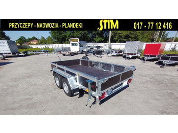 Jaunā Celtniecības tehnikas piekabe Stim S22, przyczepa do przewozu sprzętu budowlanego: foto 5