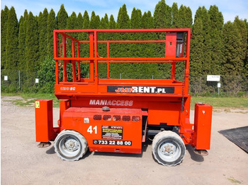 Šķērveida pacēlājs MANITOU 120 SC