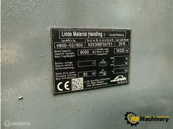 Autokrāvējs Linde H80-02/900: foto 4
