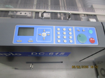 Drukas iekārtas FINISHER FÜR DIGITALEN FARBDRUCK DUPLO DC-615 PRO (schlitzen / schneiden / falzen): foto 3