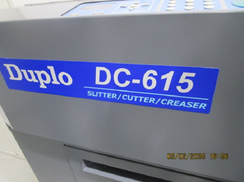 Drukas iekārtas FINISHER FÜR DIGITALEN FARBDRUCK DUPLO DC-615 PRO (schlitzen / schneiden / falzen): foto 2