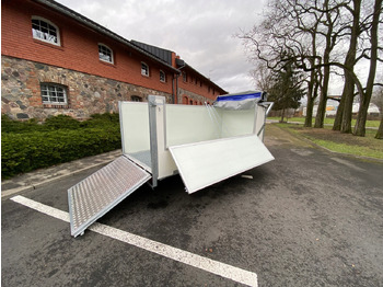 Jaunā Piekabe dzīvnieku pārvadāšanai PRZYCZEPA DO PRZEWOZU ŚWIŃ / BYDŁA, DMC 2700 / TRAILER FOR TRANSPORTING PIGS / CATTLE, DMC 2700: foto 5