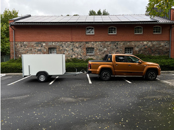 Jaunā Piekabe slēgtā virsbūve PRZYCZEPA KONTENER CARGO BOX 2,6 x 1,5 ZABUDOWANA / CARGO CONTAINER TRAILER BOX 2.6 x 1.5 ENCLOSED: foto 2