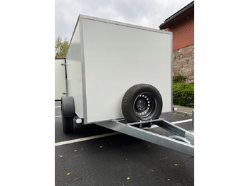 Jaunā Piekabe slēgtā virsbūve PRZYCZEPA KONTENER CARGO BOX 2,6 x 1,5 ZABUDOWANA / CARGO CONTAINER TRAILER BOX 2.6 x 1.5 ENCLOSED: foto 5