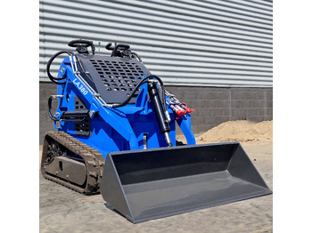 Jaunā Kompaktiekrāvējs LEZUM LA380 Mini Skid Steer Loader Compact Track Diesel Cheap Mini Skid Steer Loader For Sale With Mini Skid Steer Attachments 4 In 1 Bucket: foto 3