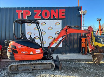 Mini-ekskavators KUBOTA KX61-3