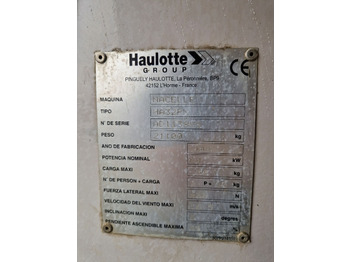 Izlices pacēlājs HAULOTTE HA 32 PX: foto 5