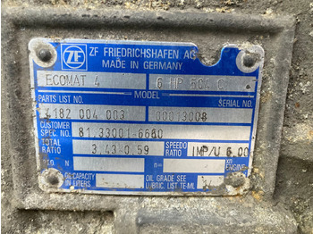 Transmisija - Autobuss ZF Getriebe ZF 6HP 504 C 6HP504C 4182004003 MAN 81.33001-6660 81330016660: foto 2