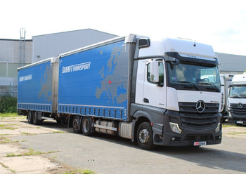 Kravas automašīna ar tentu MERCEDES-BENZ Actros 2542