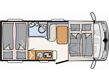 Integrēts kemperis Dethleffs Globebus I 1 Stark Reduziert | 16.801  Rabatt: foto 2