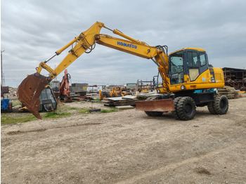 Riteņu ekskavators KOMATSU PW140