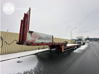 Puspiekabe zema profila platforma FLIEGL