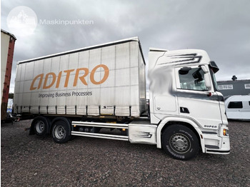 Konteineru vedējs/ Kravas automašīna ar noņemamā virsbūve SCANIA R 580