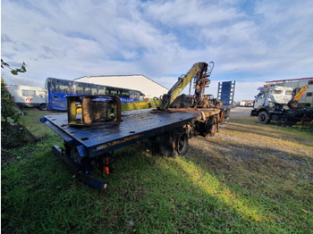 Puspiekabe LECITRAILE SEMI GRUE FORESTIERE: foto 4