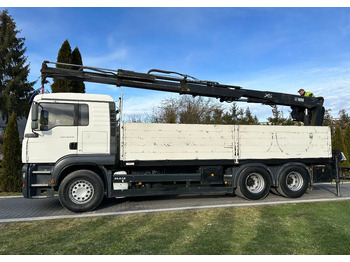 Bortu kravas automašīna/ Platforma, Kravas auto ar manipulatoru MAN TGA 24.410 6x4 HIAB MANUAL: foto 5