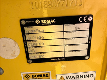Ceļu veltnis BOMAG DE BW 151 AD-50  Stage IIIa/Tier 4i: foto 2